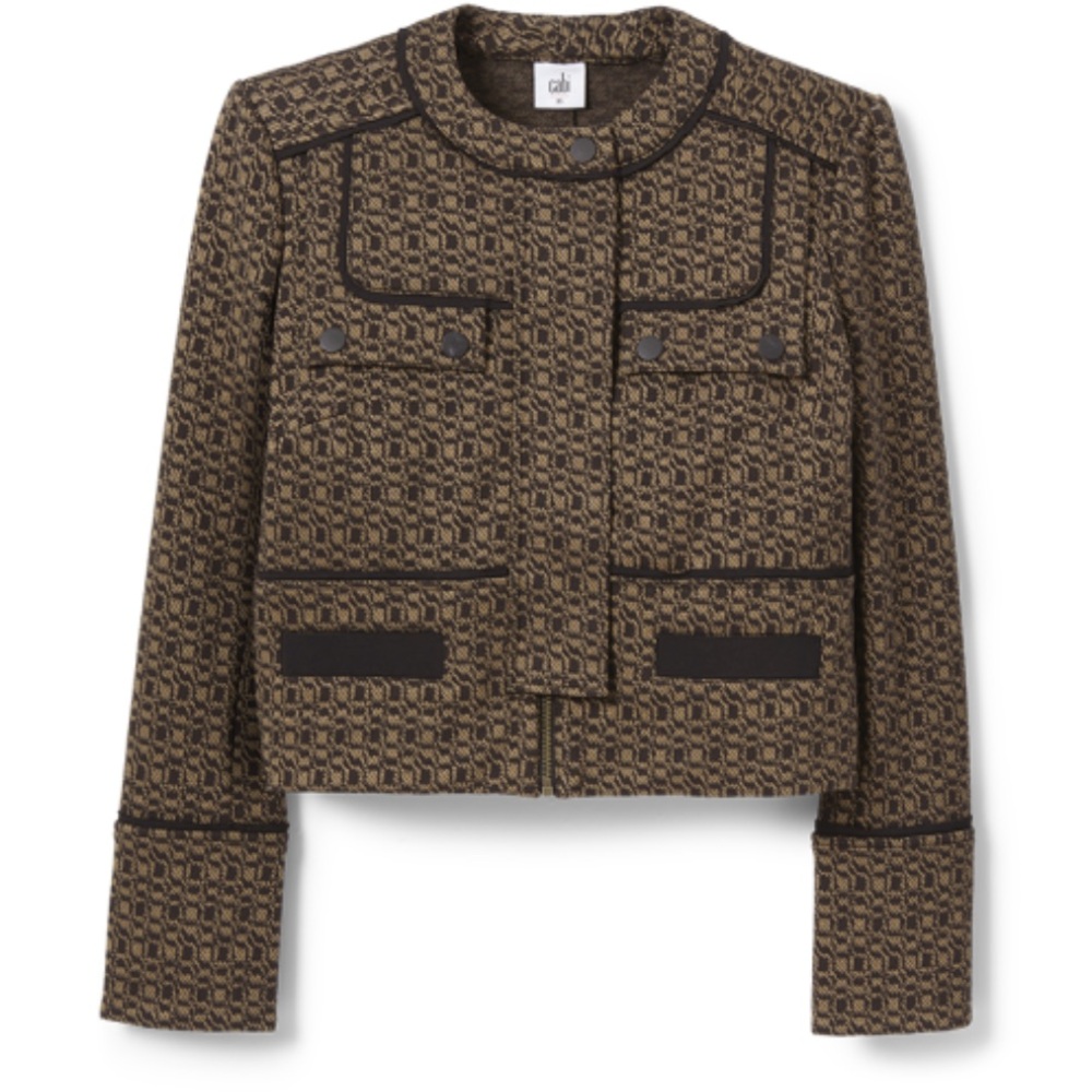 cabi Black and Brown Women's Jacket